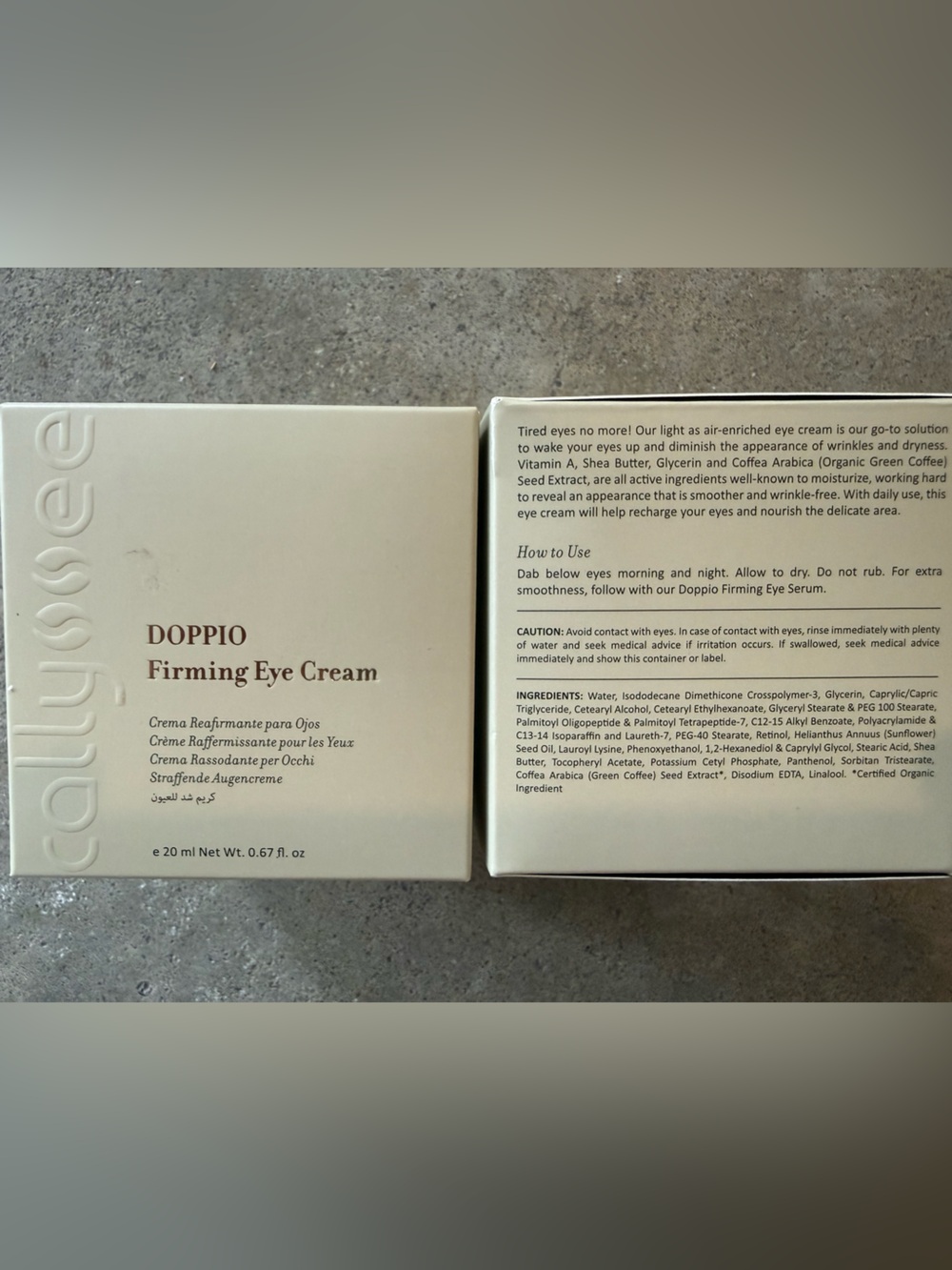 Doppio Firming Eye Cream - Cream X 2